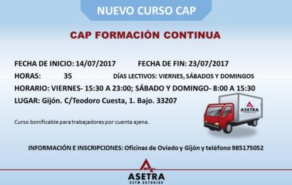 Próximo inicio curso CAP