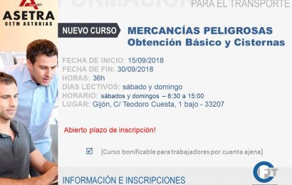 Mercancías Peligrosas Obtención básico y cisternas