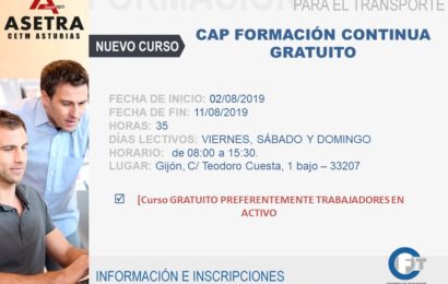 Cap  formación continúa gratuito