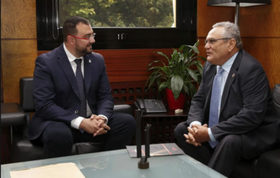 Reunión con el Presidente de Principado, Adrián Barbón