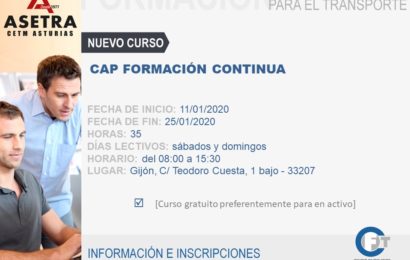 Curso Cap formación continua