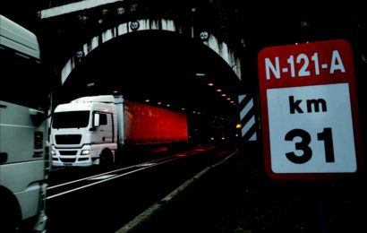 La CTM denuncia el acoso que sufre el transporte de mercancías en Navarra