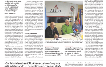 El transporte de mercancías en Asturias necesita 400 conductores