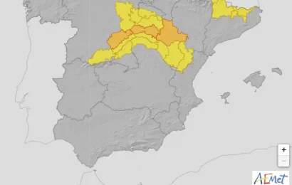 Tráfico pide prudencia en los desplazamientos por nevadas en la zona centro mañana viernes