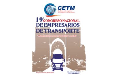 Recordatorio: La 19ª edición del Congreso Nacional de Empresarios de Transporte se celebrará los días 22 y 24 de mayo en Ciudad Real