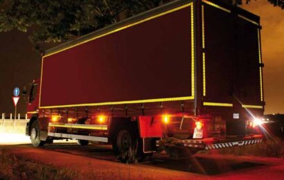 Especificaciones y requisitos de la Señal V-23 para Vehículos de Transporte de Mercancías