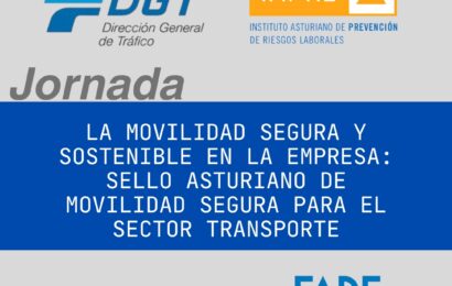 19 de marzo: Jornada «La movilidad segura y sostenible en la empresa: Sello Asturiano de Movilidad Segura para el Sector Transporte»