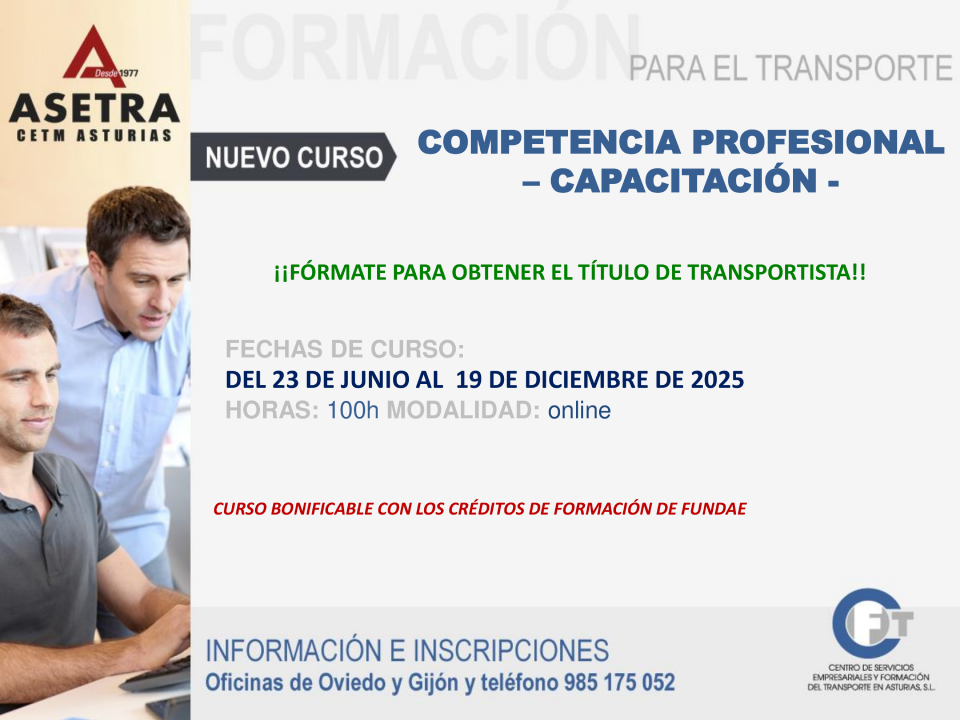 Curso: competencia profesional