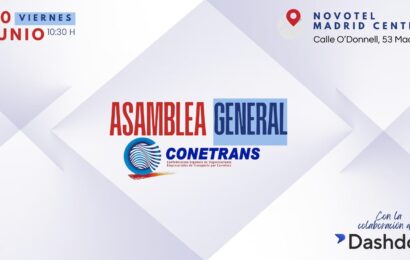 CONETRANS celebrará su Asamblea General el próximo viernes 20 de Junio