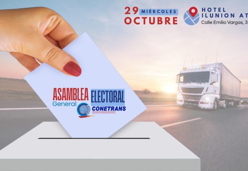 CONETRANS elegirá nuevo presidente para el periodo 2025-2029 CONETRANS elegirá nuevo presidente para el periodo 2025-2029