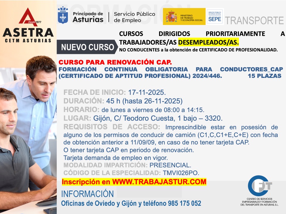 cap asturias noviembre 2025