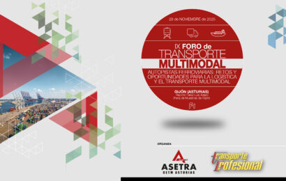 El 28 de noviembre celebraremos el IX Foro de Transporte Multimodal en el Recinto Ferial Luis Adaro de Gijón El 28 de noviembre celebraremos el IX Foro de Transporte Multimodal en el Recinto Ferial Luis Adaro de Gijón