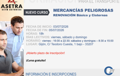 CURSO: MERCANCÍAS PELIGROSAS RENOVACIÓN Básico y Cisternas CURSO: MERCANCÍAS PELIGROSAS RENOVACIÓN Básico y Cisternas